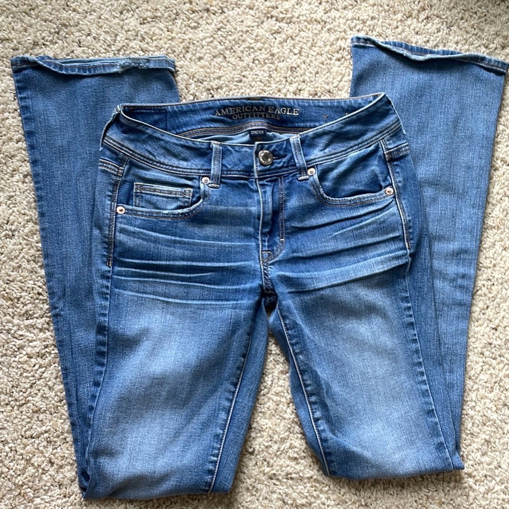 American Eagle Stretch Kick Boot Size 4 long